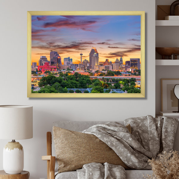 Ebern Designs " San Antonio Downtown Texas II " Wayfair